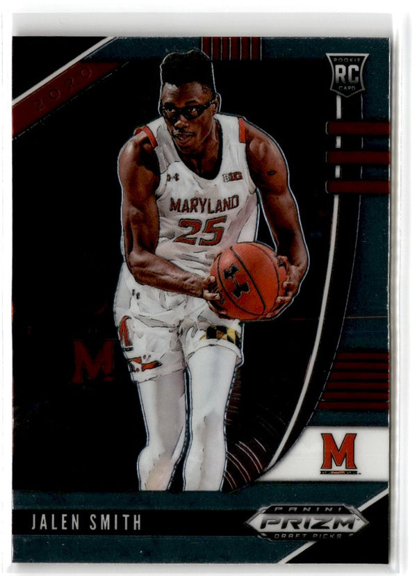 2020 Panini Prizm Draft Picks Collegiate Jalen Smith #30