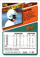 1993 Topps Mark Ingram #334