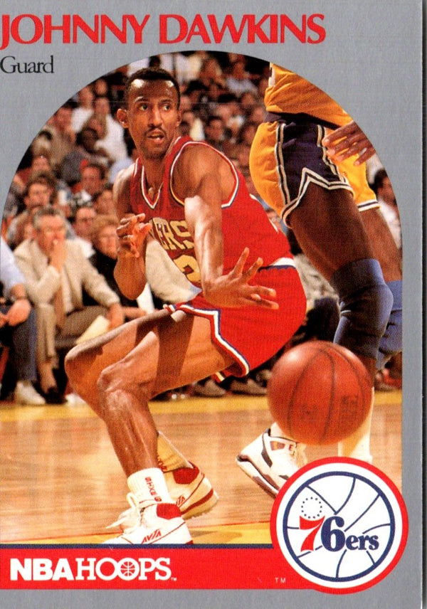 1990 Hoops Team Night Philadelphia 76ers Johnny Dawkins #NNO