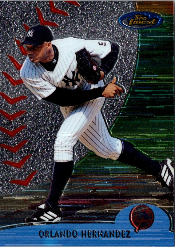 2000 Finest Orlando Hernandez #18