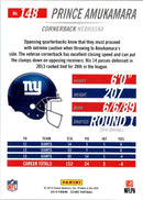 2014 Score Prince Amukamara