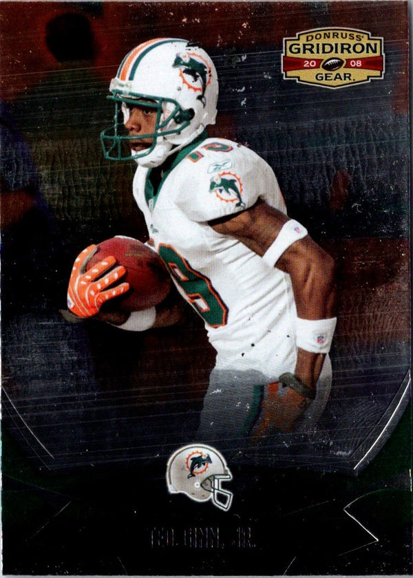 2008 Donruss Gridiron Gear Ted Ginn Jr. #54