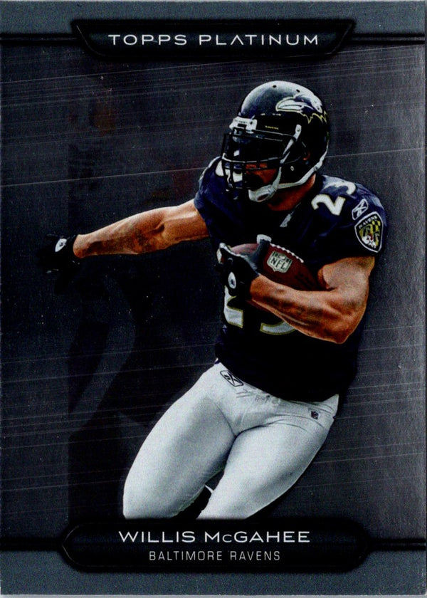 2010 Topps Platinum Willis McGahee #154