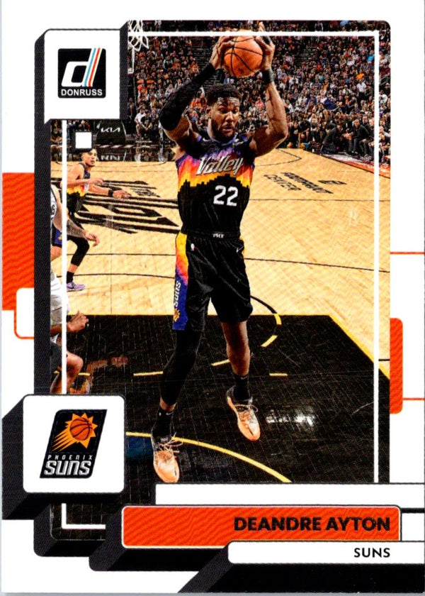 2022 Donruss Holo Laser Red/Gold Deandre Ayton #133