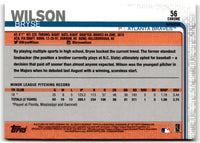 2019 Topps Chrome Pink Refractor Bryse Wilson #56