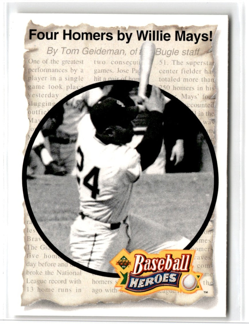 1991 Score World Series Trivia Four Up