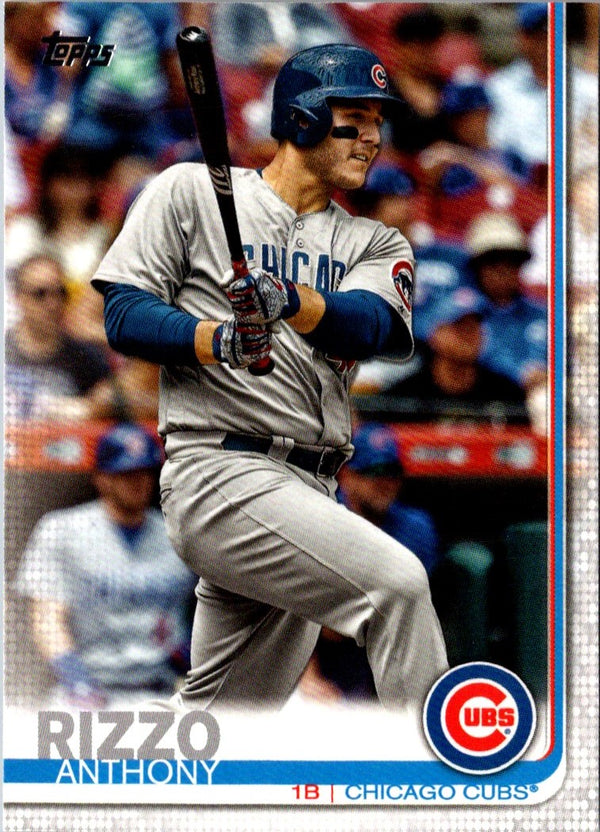 2019 Topps Anthony Rizzo #596A