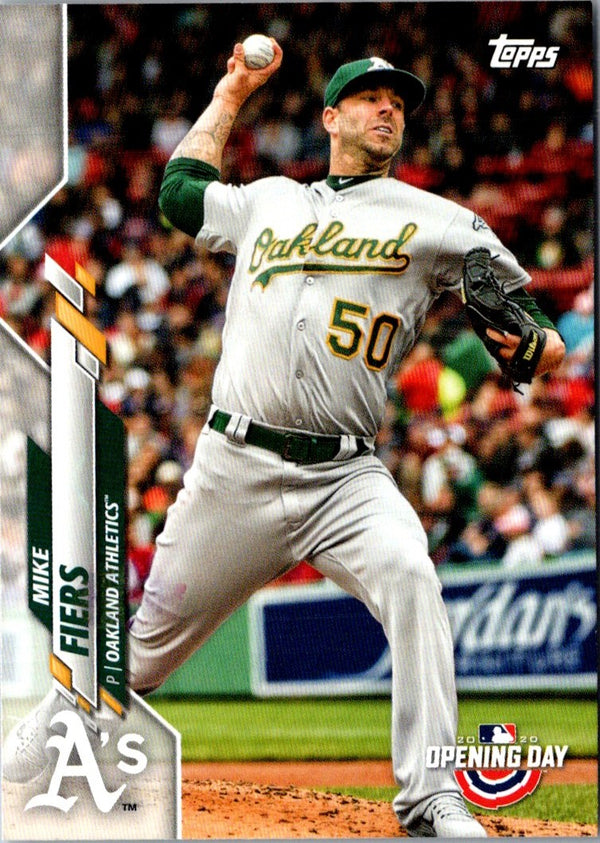 2020 Topps Opening Day Mike Fiers #58