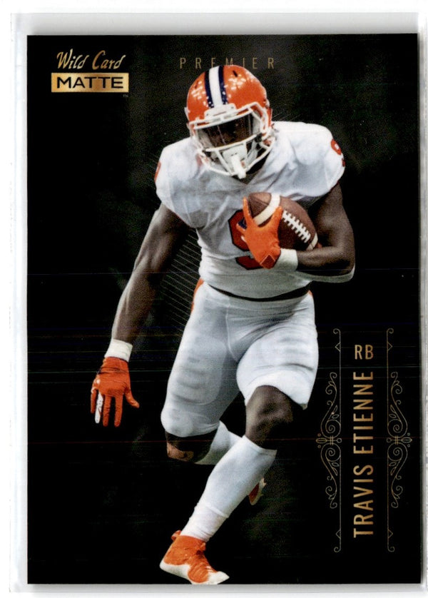 2021 Wild Card Matte White Travis Etienne #MBC-10