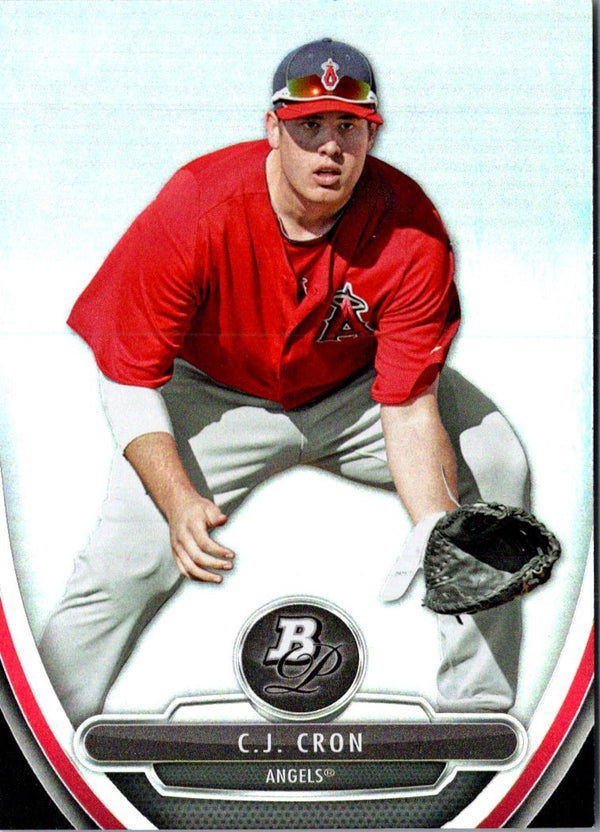 2013 Bowman Platinum Chrome Prospects C.J. Cron #BPCP73