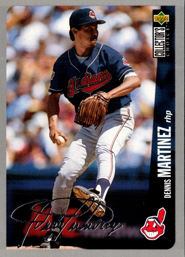 1996 Collector's Choice Gold Signature Dennis Martinez #122