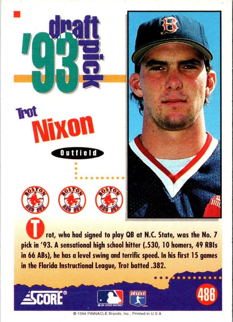 1994 Score Trot Nixon