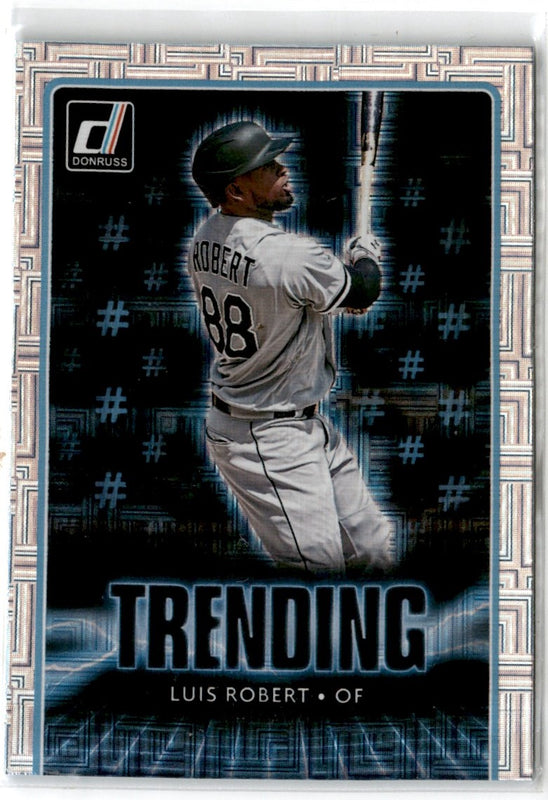 2021 Donruss Trending Luis Robert #TR9