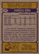 1979 Topps Horace King