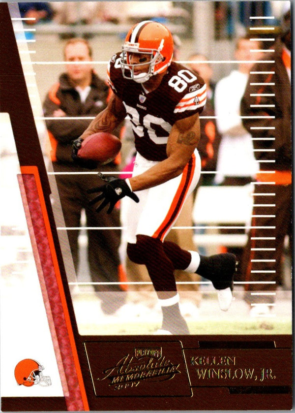 2007 Playoff Absolute Memorabilia Retail Kellen Winslow #109