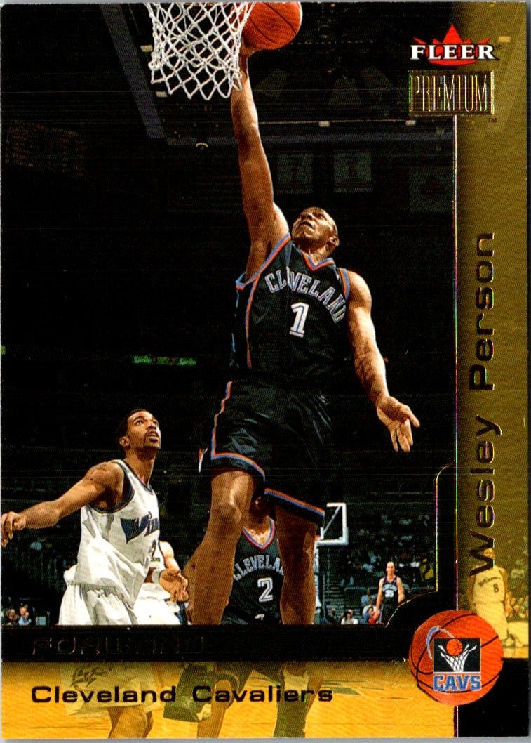 2000 Fleer Premium Wesley Person