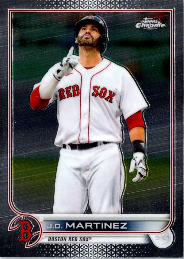 2022 Topps Chrome J.D. Martinez #67