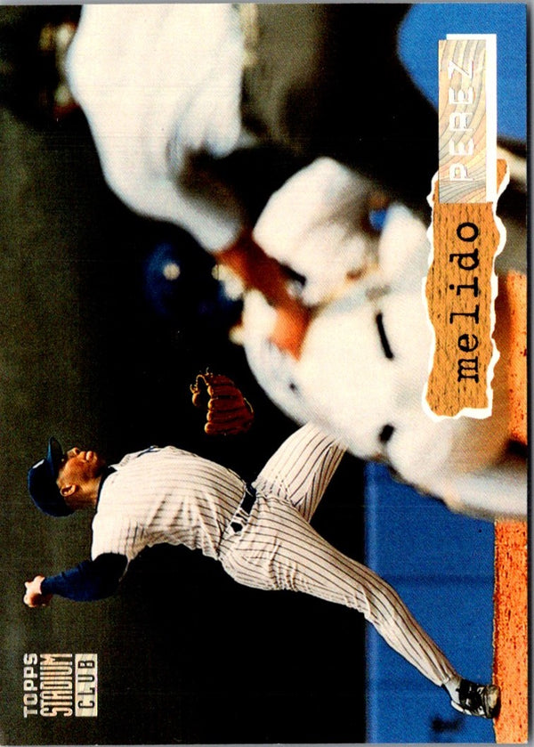 1993 Stadium Club New York Yankees Melido Perez #6