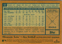 2021 Panini Contenders Optic Alex Kirilloff #127
