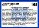 1990 Collegiate Collection Notre Dame Jerry Groom