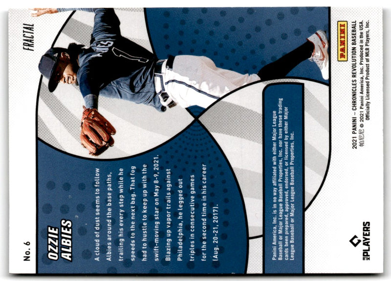 2021 Panini Chronicles Revolution Ozzie Albies