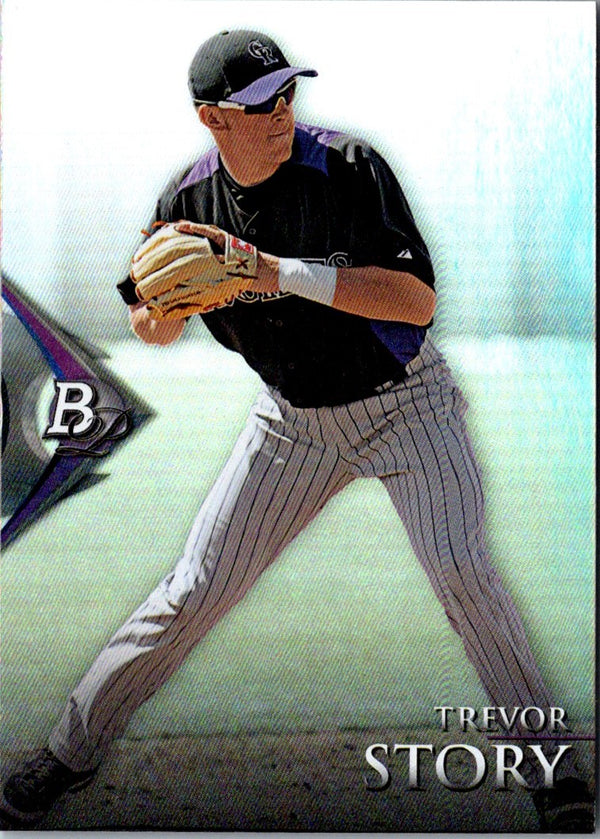 2014 Bowman Platinum Prospects Trevor Story #BPP83