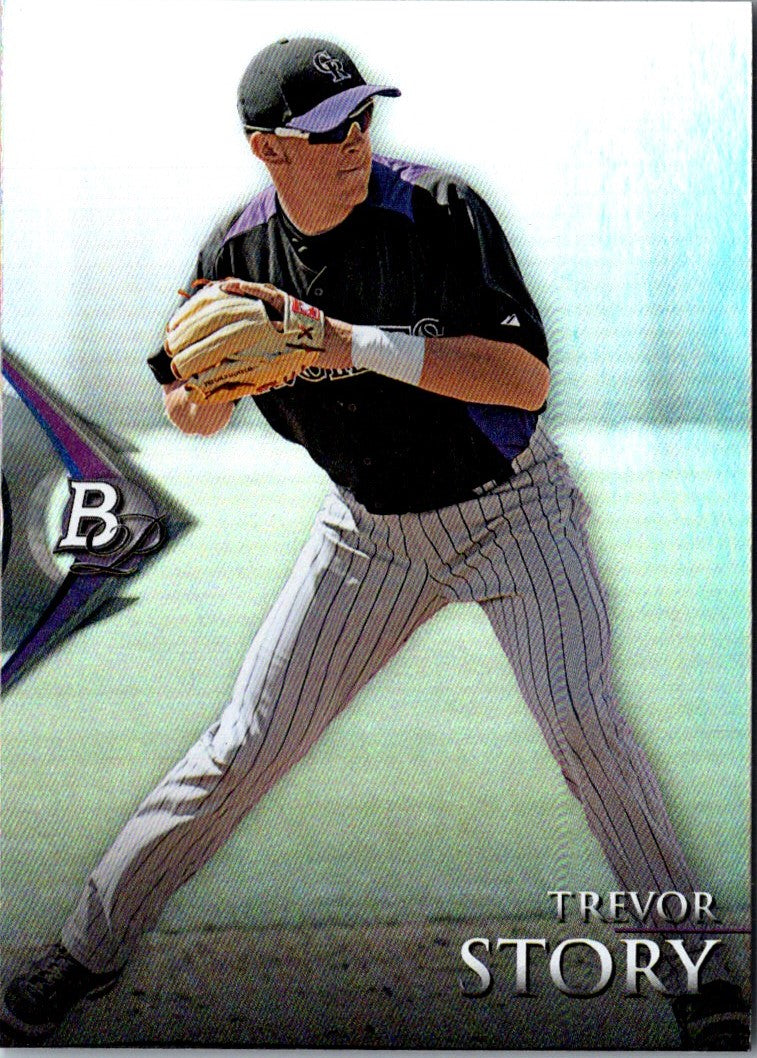 2014 Bowman Platinum Prospects Trevor Story