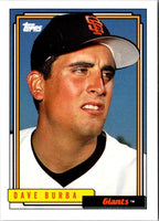 1992 Topps Traded Dave Burba #18T