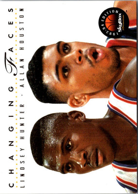1993 SkyBox Lindsey Hunter/Allan Houston #299