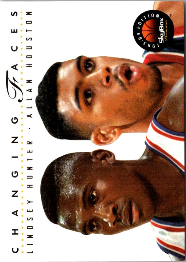 1993 SkyBox Lindsey Hunter/Allan Houston #299
