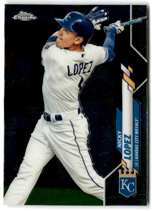 2020 Topps Chrome Nicky Lopez #92