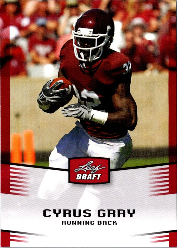 2012 Leaf Draft Cyrus Gray #10