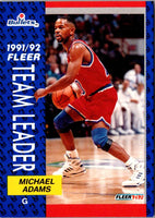 1991 Fleer Michael Adams #398