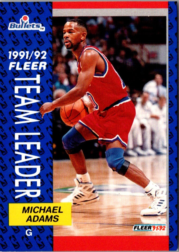 1991 Fleer Michael Adams