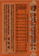 1988 Topps Mark Thurmond