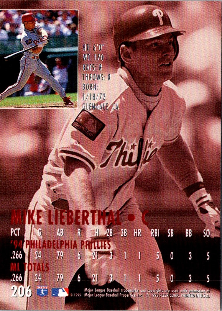 1995 Ultra Mike Lieberthal