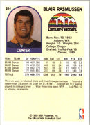 1989 Hoops Blair Rasmussen