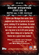 2007 Topps Red Hot Rookies Drew Stanton