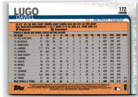 2019 Topps Chrome Dawel Lugo #172 Rookie
