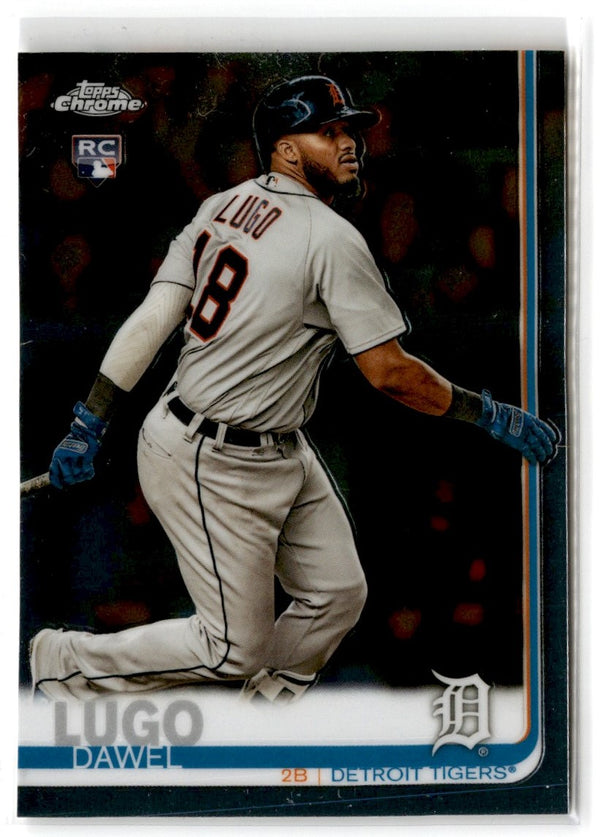 2019 Topps Chrome Dawel Lugo #172 Rookie