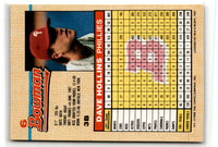 1992 Bowman Dave Hollins #6