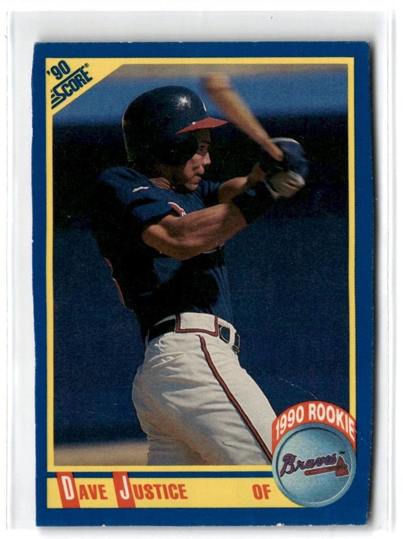 1990 Score Dave Justice