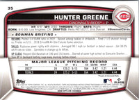 2023 Bowman Hunter Greene #35