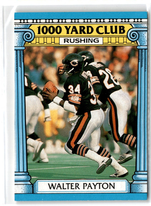 1987 Topps 1000 Yard Club Walter Payton #7