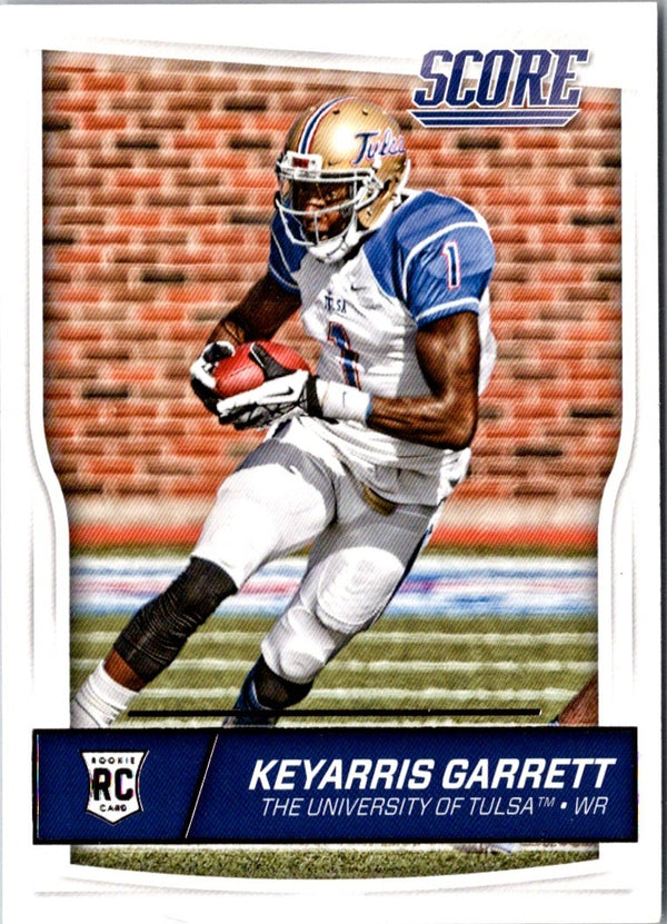 2016 Score Keyarris Garrett #416 Rookie