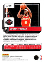 2022 Donruss Optic Justin Holiday #129