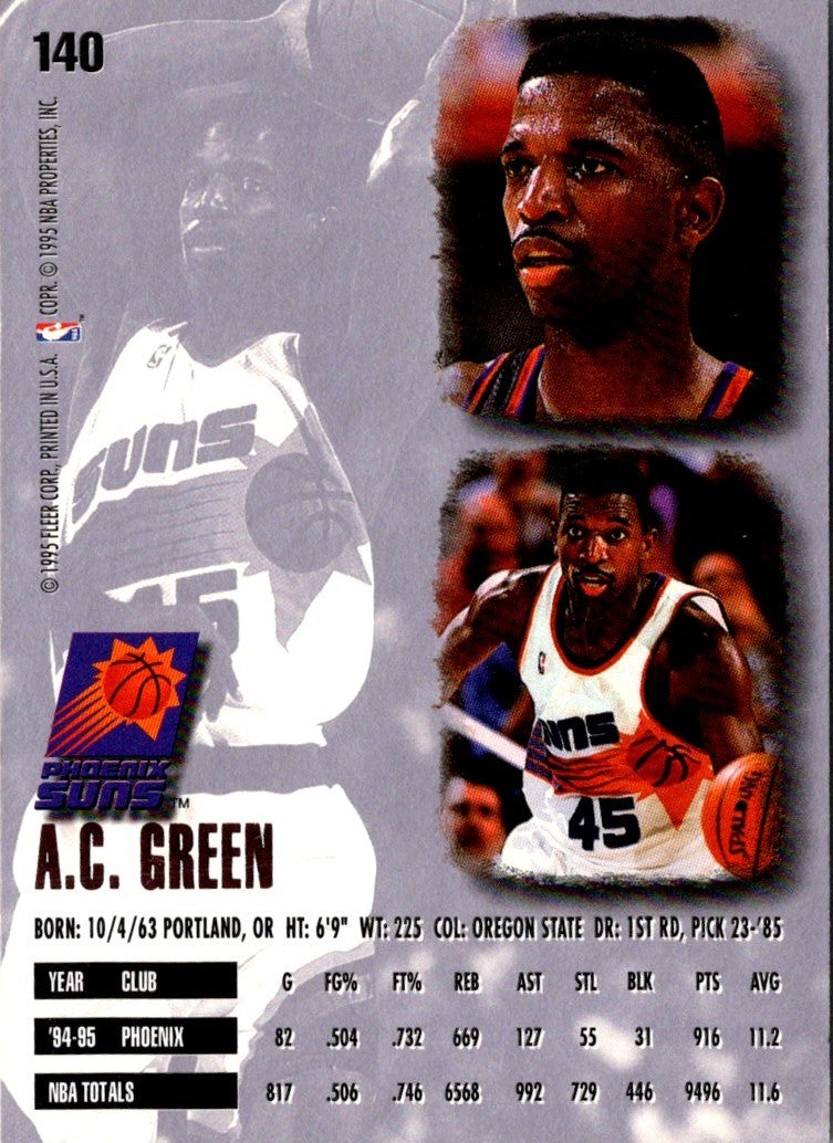 1995 Ultra A.C. Green