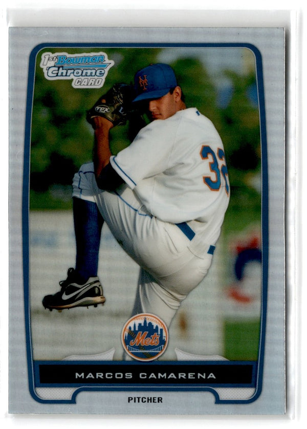 2012 Bowman Chrome Prospects Marcos Camarena #BCP203 Refractor