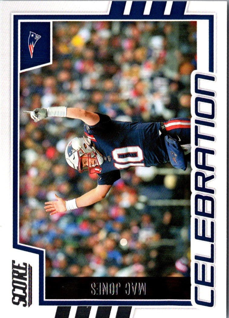 2022 Score Celebration Mac Jones