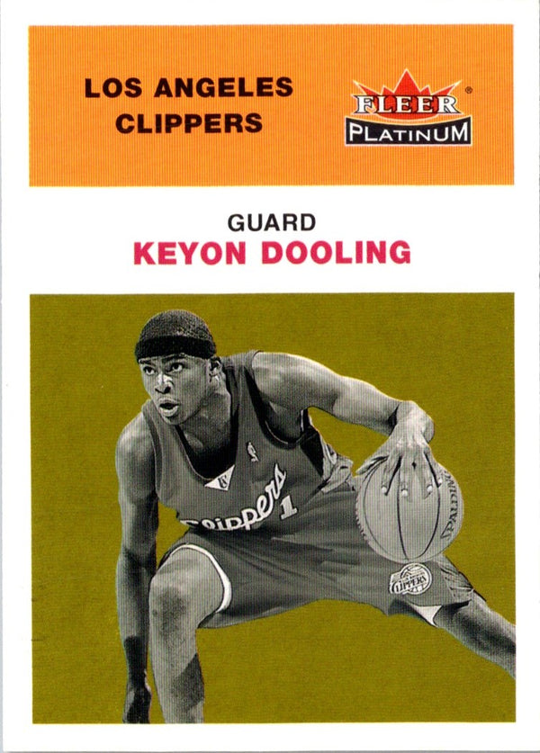 2001 Fleer Platinum Keyon Dooling #92